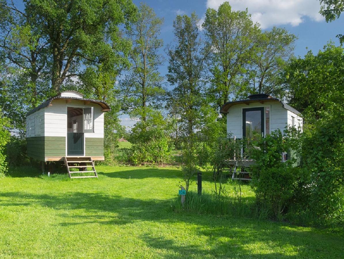 B&B Pipowagen "Het Wellnesst" Op Wellness Camping En B&B Stoltenborg Meddo Dış mekan fotoğraf